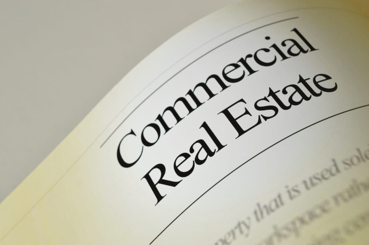 Commercial Real Estate on a page, Chicago commercial real estate concept