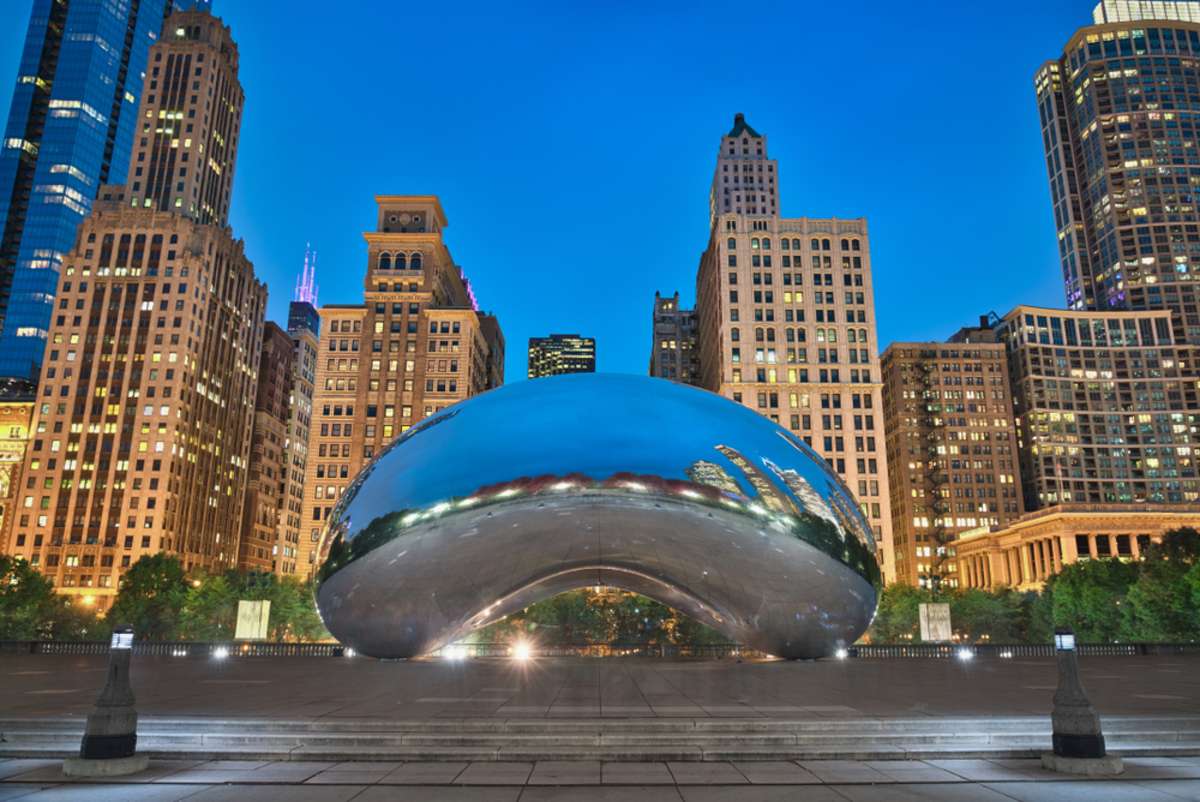 Image of Millenium Park and the best commercial real estate Chicago offers