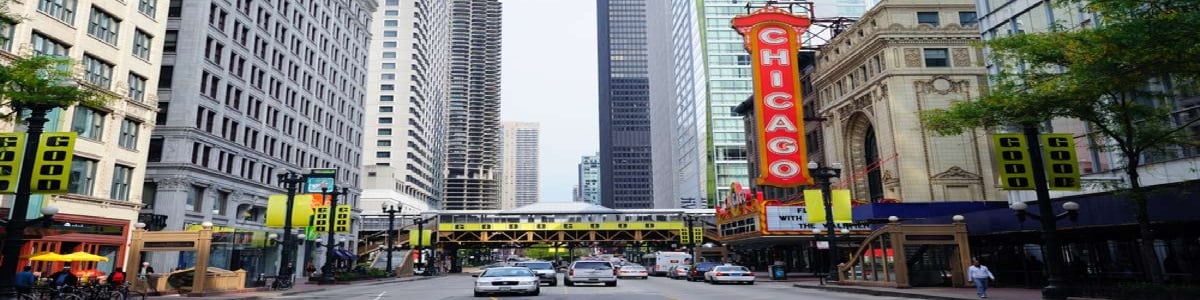 The Chicago Loop is the historic commercial center of downtown Chicago